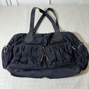 MZ Wallace Large Kate X-Large Nylon & Leather Laptop or Diaper Bag No Long Strap